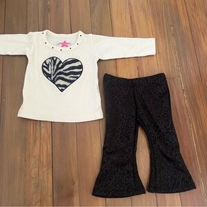 Animal Print Baby Outfit